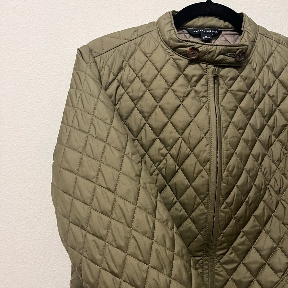 Banana Republic Women’s Quilted Equestrian Jacket